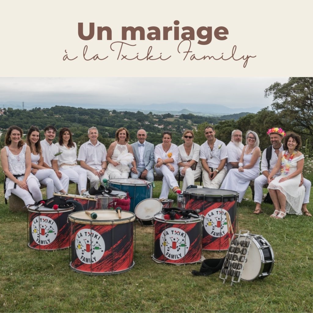 Batucada prestation de mariage